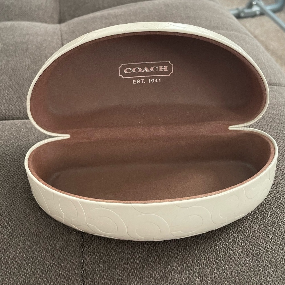 Authentic Coach sunglasses case